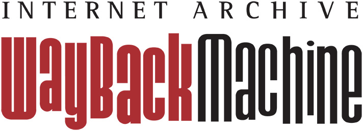 Way Back Machine Logo - Internet Archive
