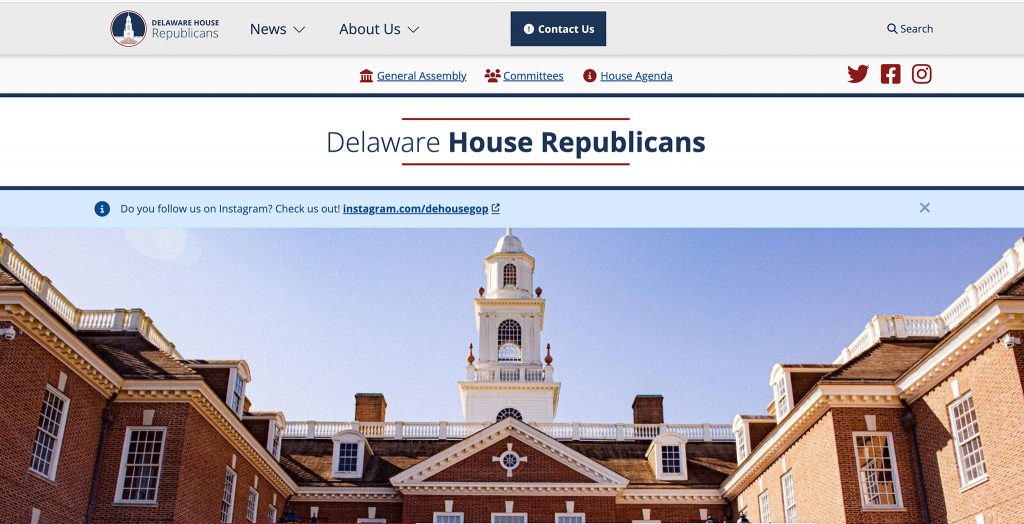 House Republicans website homepage