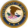 Seal of the US Department of Justice.
