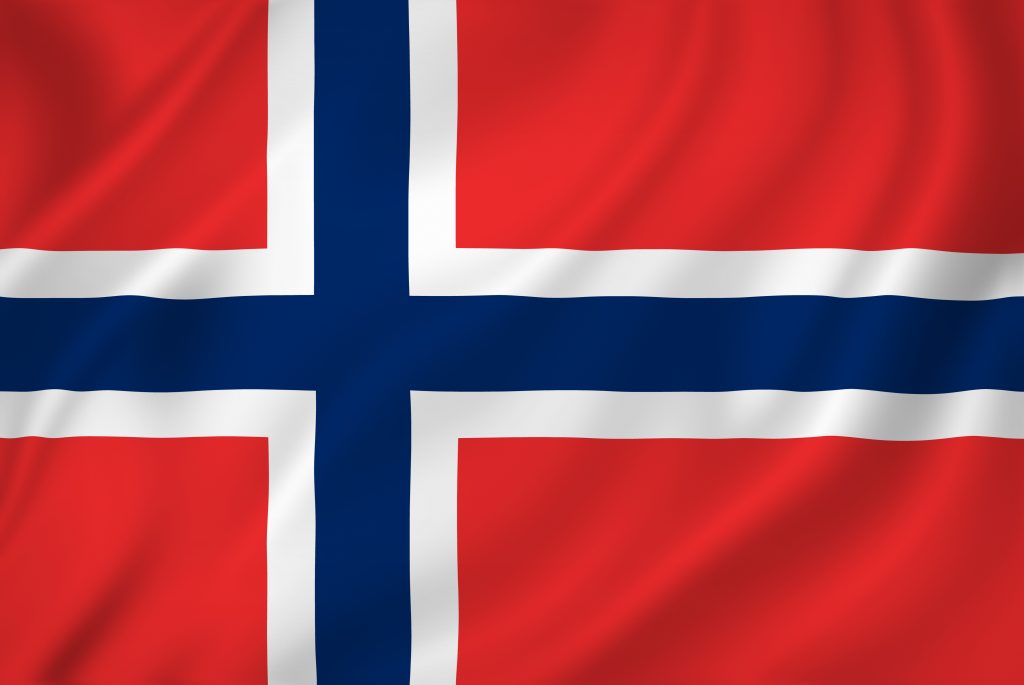 Norway's national flag.